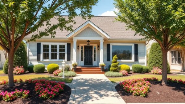 Increase curb appeal before selling with beautiful landscaping.