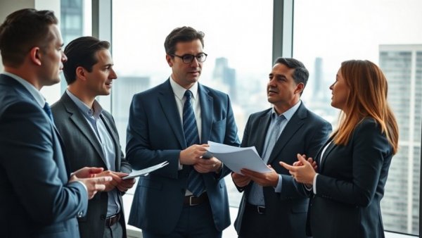 CEO vacation impact discussed by executives in a modern office