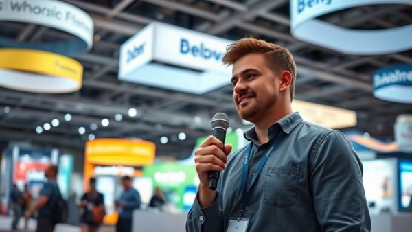 Business conference interview addressing analysis paralysis topic.