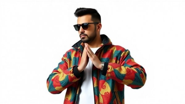 Kabaka Pyramid Rotation vibrant style with sunglasses and colorful jacket