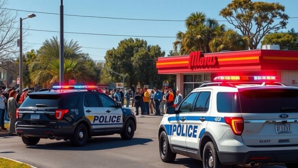 Emergency response at shooting at King's Food Mart Ocala