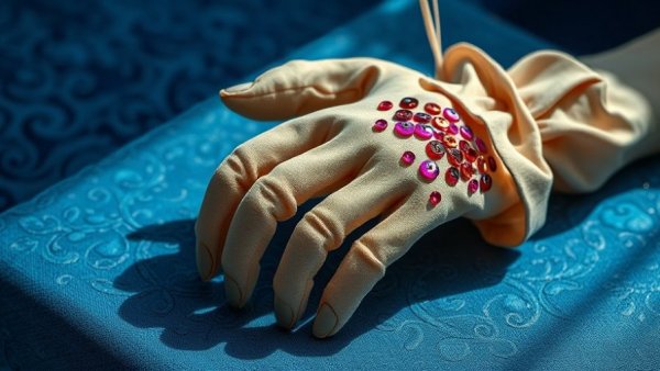 Jack & Oddfellow Chaos & Control artistic puppet hand with sequins