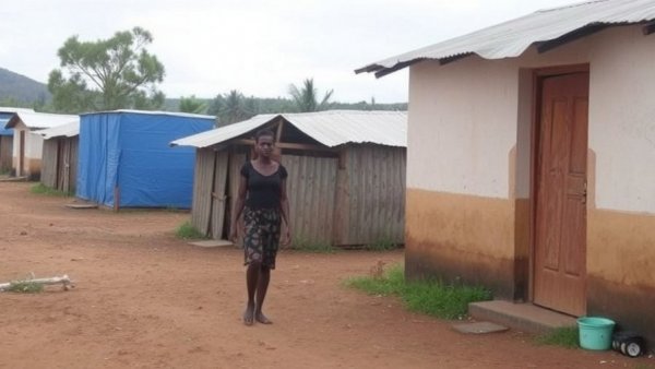 'No water here nor any toilet' - displaced Coopers Pen families raise health concerns