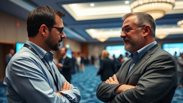 Beginner mindset in real estate discussion at a conference.