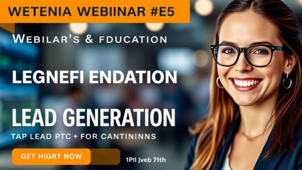 Webinar graphic for ADHD Agent Playbook for Lead Generation with speakers