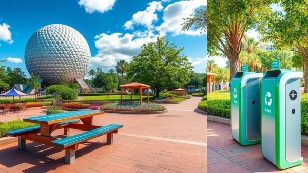 Changes at Epcot Food & Wine Festival 2026 collage featuring Spaceship Earth.