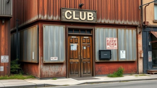 Halloween Horror Nights 2026 Universal Studios - rustic club facade.