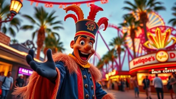 Halloween Horror Nights 2026 live event update at theme park entrance