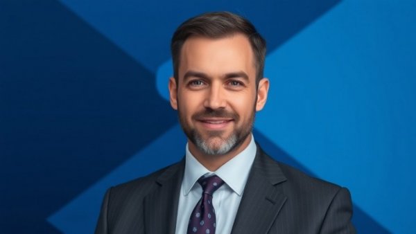 Frank Malpica ERA Real Estate President business portrait with a blue backdrop.