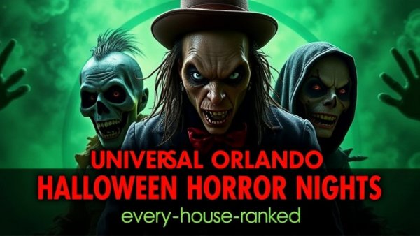 Frightening Halloween Horror Nights haunted houses 2026 characters.