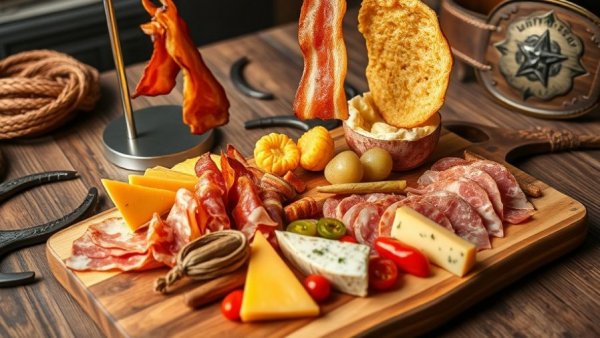 Gourmet platter at The Diamond Horseshoe Pop-Up Menu