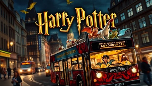 Colorful poster for Harry Potter announcements 2026