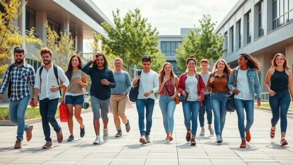 Florida college campus with students amid education ban debate