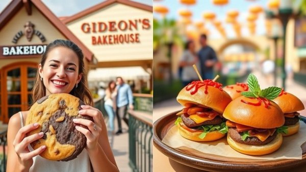 Fall treats and happy visitors at Disney Springs.