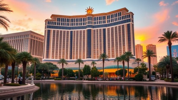 Elegant hotel in Las Vegas showcasing real estate growth opportunities.
