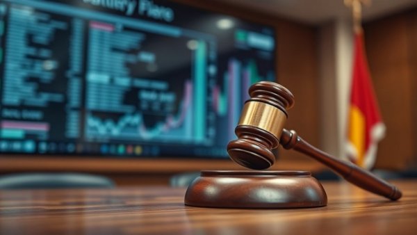 Judge's gavel symbolizing MLS access lawsuits in a legal setting.