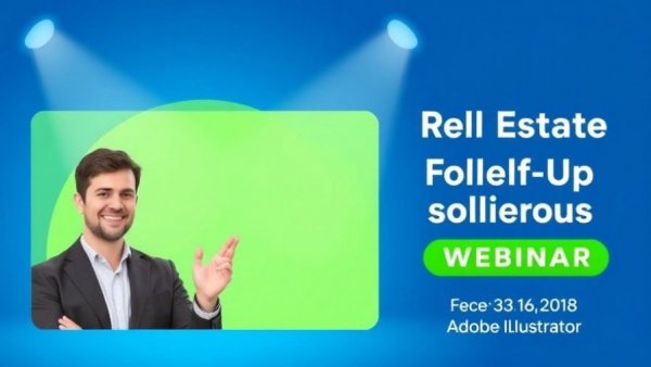 Webinar on how to fix follow-up in real estate with speakers.