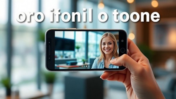 Smartphone showing video ideas for innovative real estate.