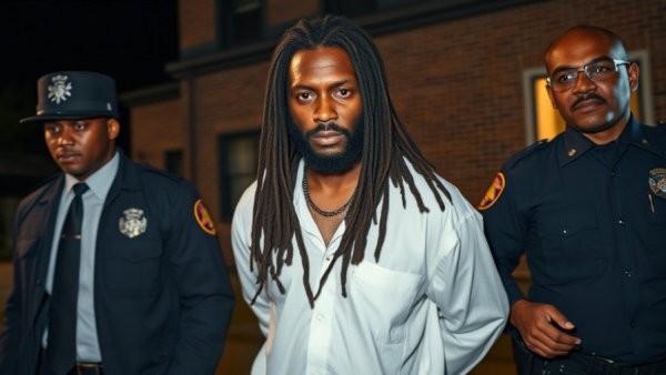 Haitian man deported, escorted by officers at night
