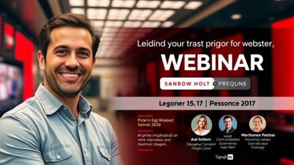 Promotional poster for webinar on using AI better in real estate.