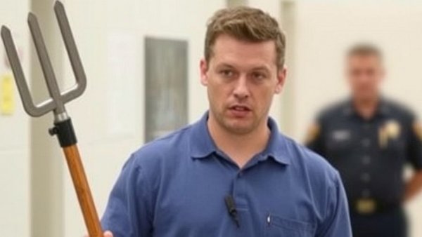 Man accused of fatally stabbing driver with pitchfork remanded