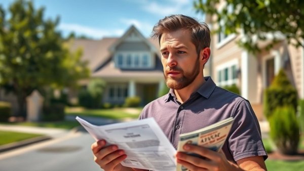 Man considers tax savings with real estate investment.