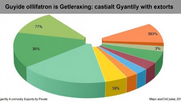 Guyana oil cost recovery shown in a major exports pie chart