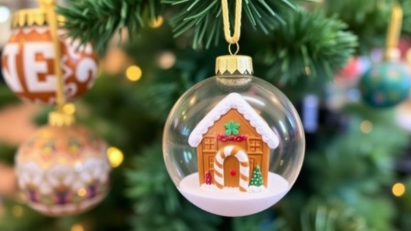 Create your own glass gingerbread ornament at Epcot: Options and prices