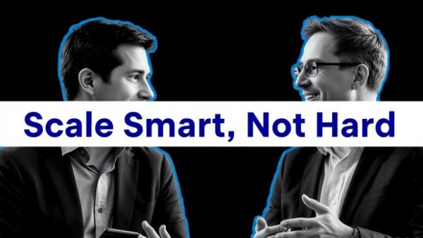 Self-Storage vs. Manufactured Housing discussion with two focused men and text overlay.