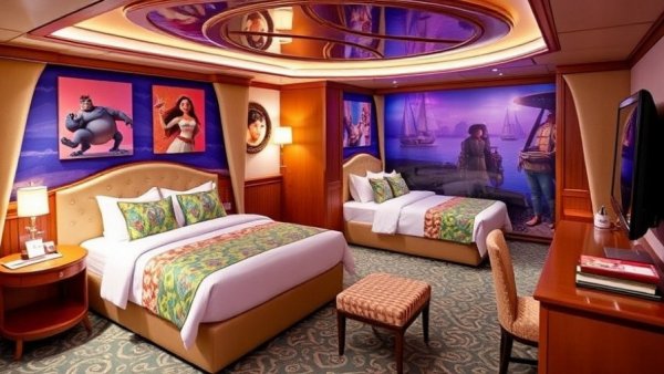 Disney Believe stateroom themes by deck: ‘Zootopia 2,’ ‘Coco,’ ‘Moana’ ‘Inside Out’ and more