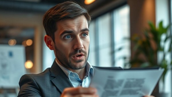 Is air conditioning a deal breaker? Surprised man reading email.