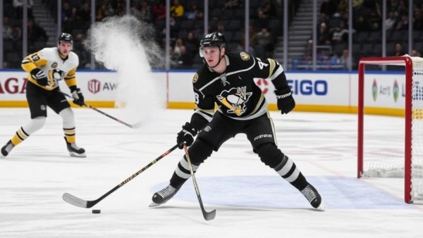 At 6-feet-9, Cooper Black makes NHL history in debut vs. Penguins