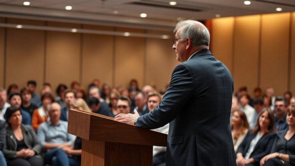 Engaging speaker at a social media conference for real estate agents.