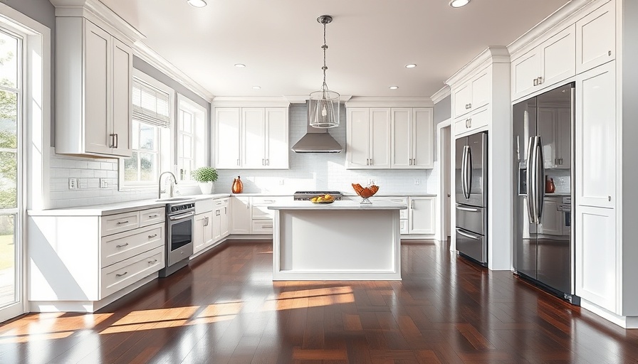 Spacious modern kitchen with clean surfaces, how to stay motivated to clean.