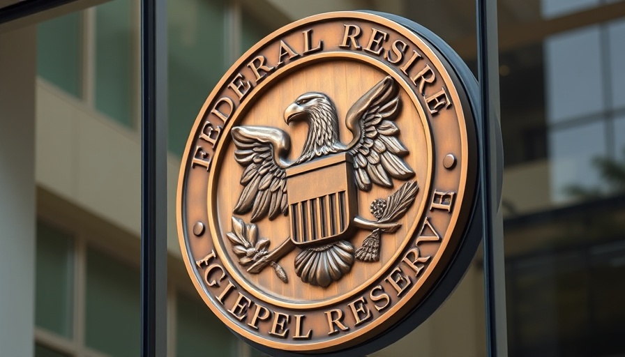 Federal Reserve emblem symbolizing economic risks assessment