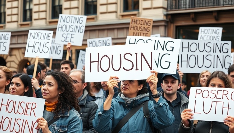 Protesters in NYC discuss rent stabilization increases 2025.