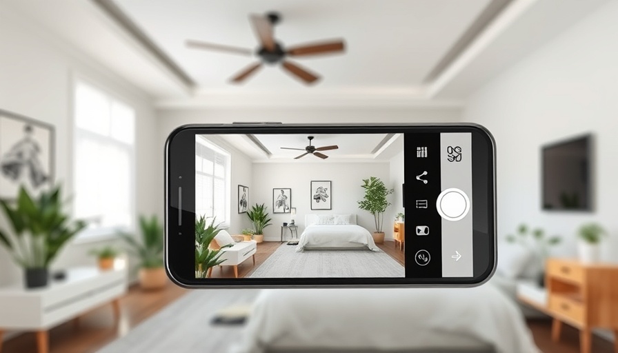 Property listing on smartphone screen highlighting cash flow on-market deals.