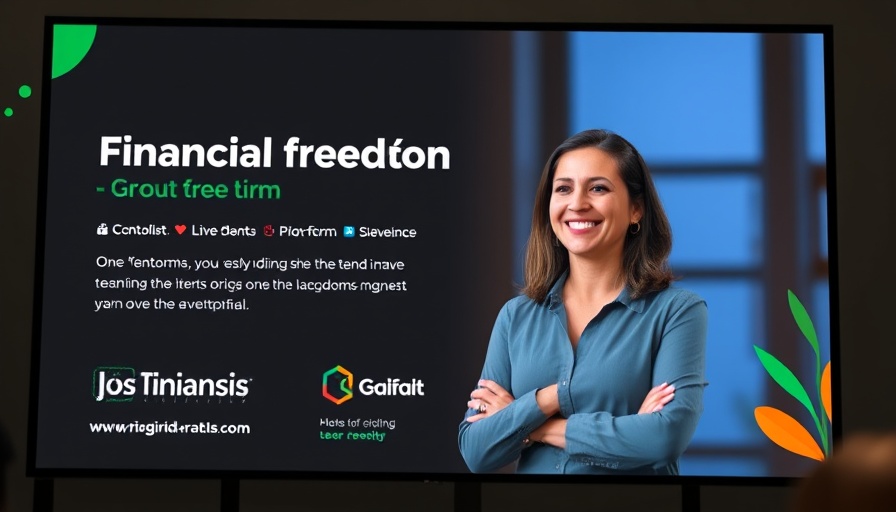 Presentation slide on short-term rentals for financial freedom.