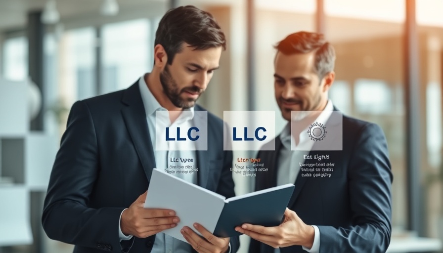 Types of LLC for small businesses: professionals discussing options.