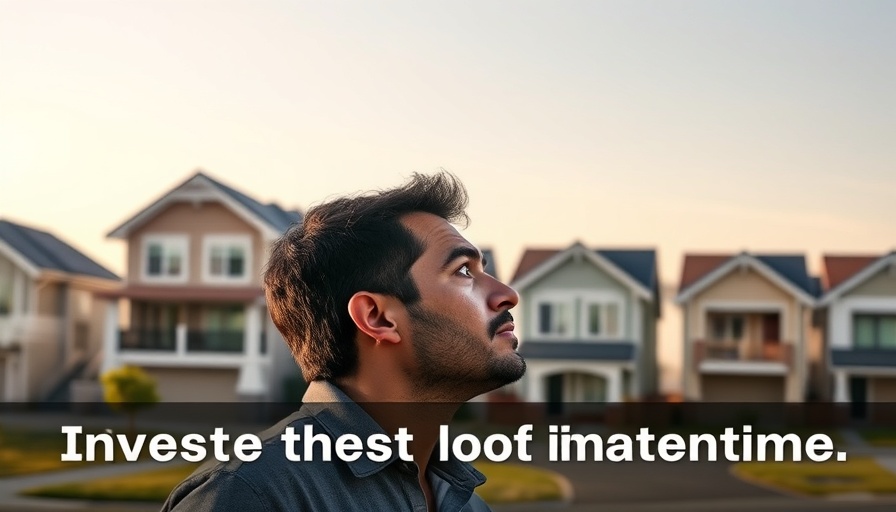 Guide on finding investment properties in 2025, digital art.