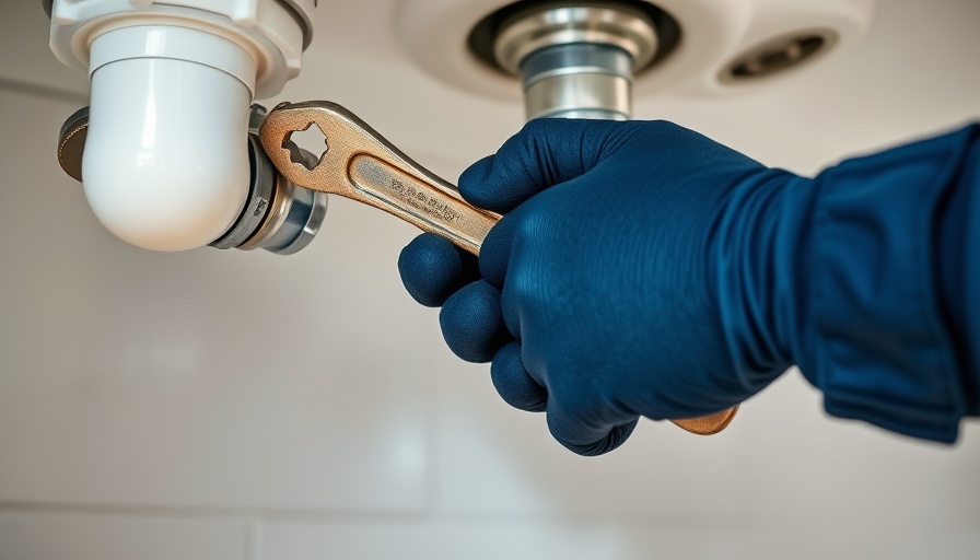 Plumber fixing sink pipes showing repair process, NYC landlord repairs.