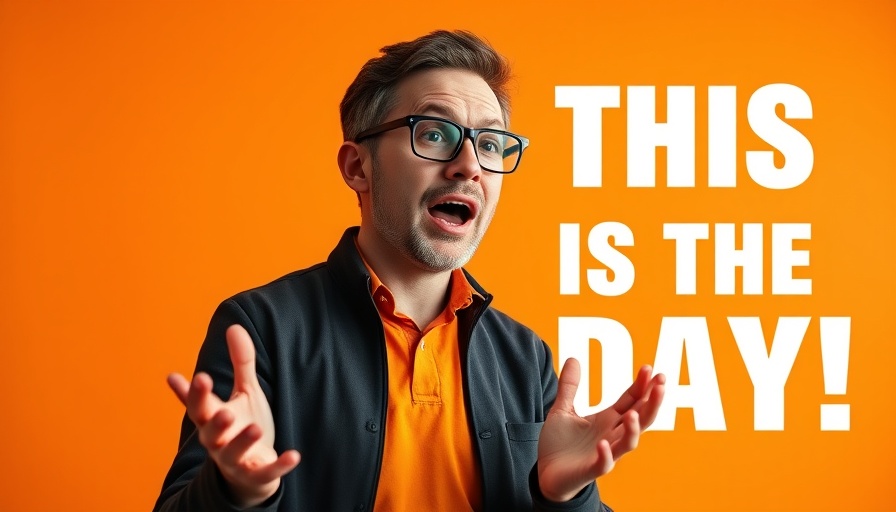 Motivational speaker highlights the most important day of the week.