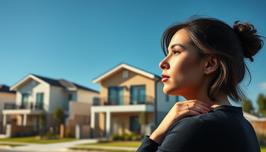 Profitable Real Estate Deals 2025: Woman considering buying houses.