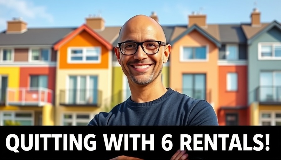 Smiling man with townhouses, co-living strategy for rentals.
