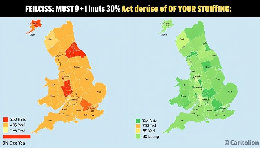 Two maps that show where the housing market is struggling