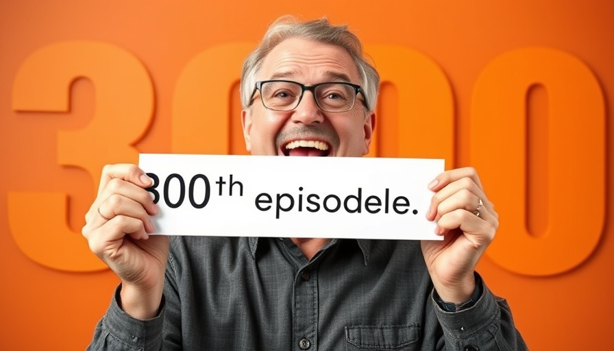 Celebrating 300th episode highlighting consistency and commitment in success.