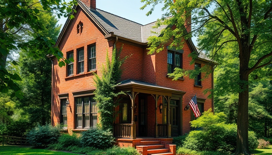 Charming historic brick house on a sunny day - is now a good time to buy?