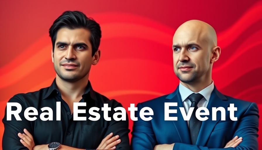 The Leader Lab 2025 banner with two professional men in real estate.