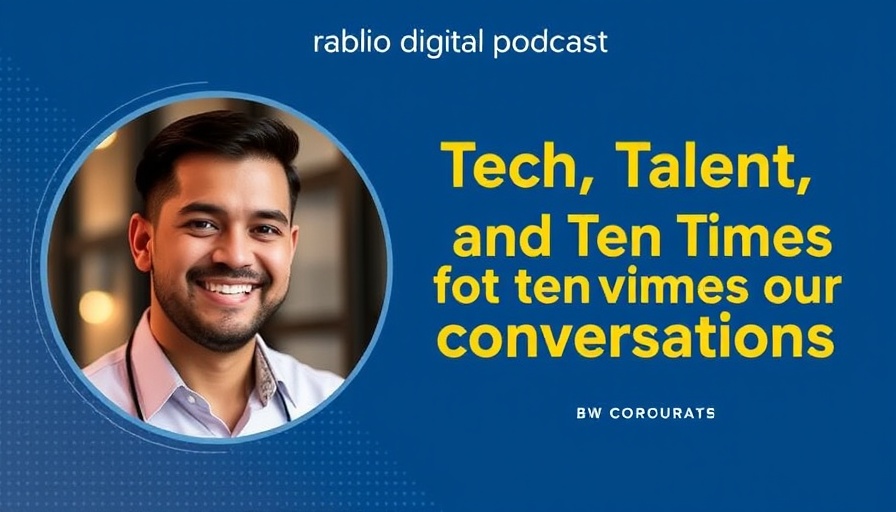 Episode on data innovation in real estate podcast announcement.