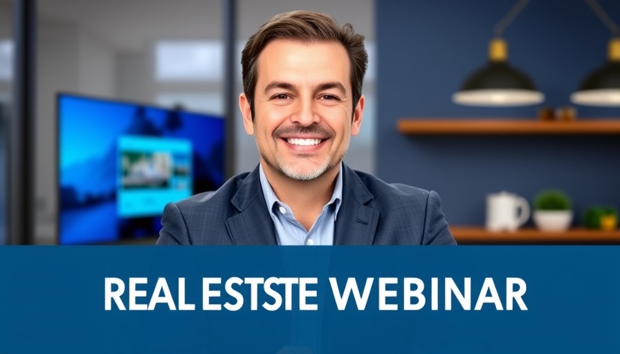 Webinar banner on rising inventory in real estate market.